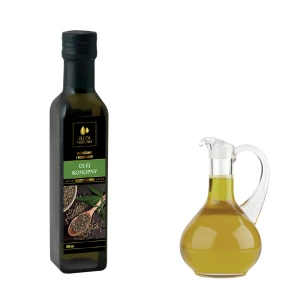 Olej z konopi konopny 250ml zimnotłoczony świeży