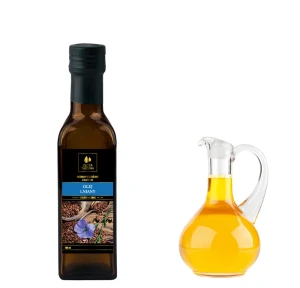 Olej lniany BUDWIGOWY 100ml zimnotłoczony świeży