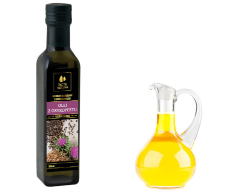 Olej z ostropestu 100ml tłoczony na zimno świeży