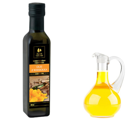 Olej z wiesiołka 250ml, świeży i tłoczony na zimno